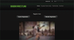 Desktop Screenshot of boudrowrestling.com
